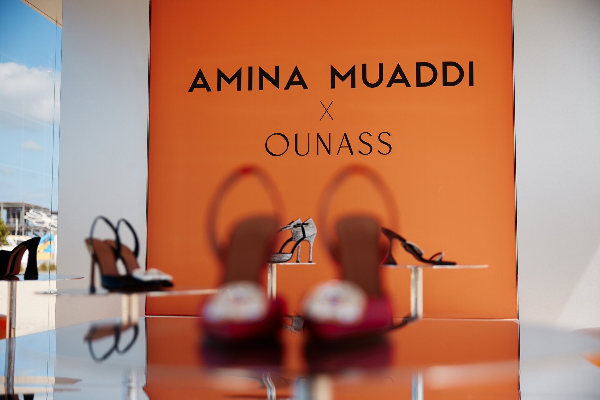 Amina Muaddi Takes Centre Stage with Ounass Dubai Pop-Up