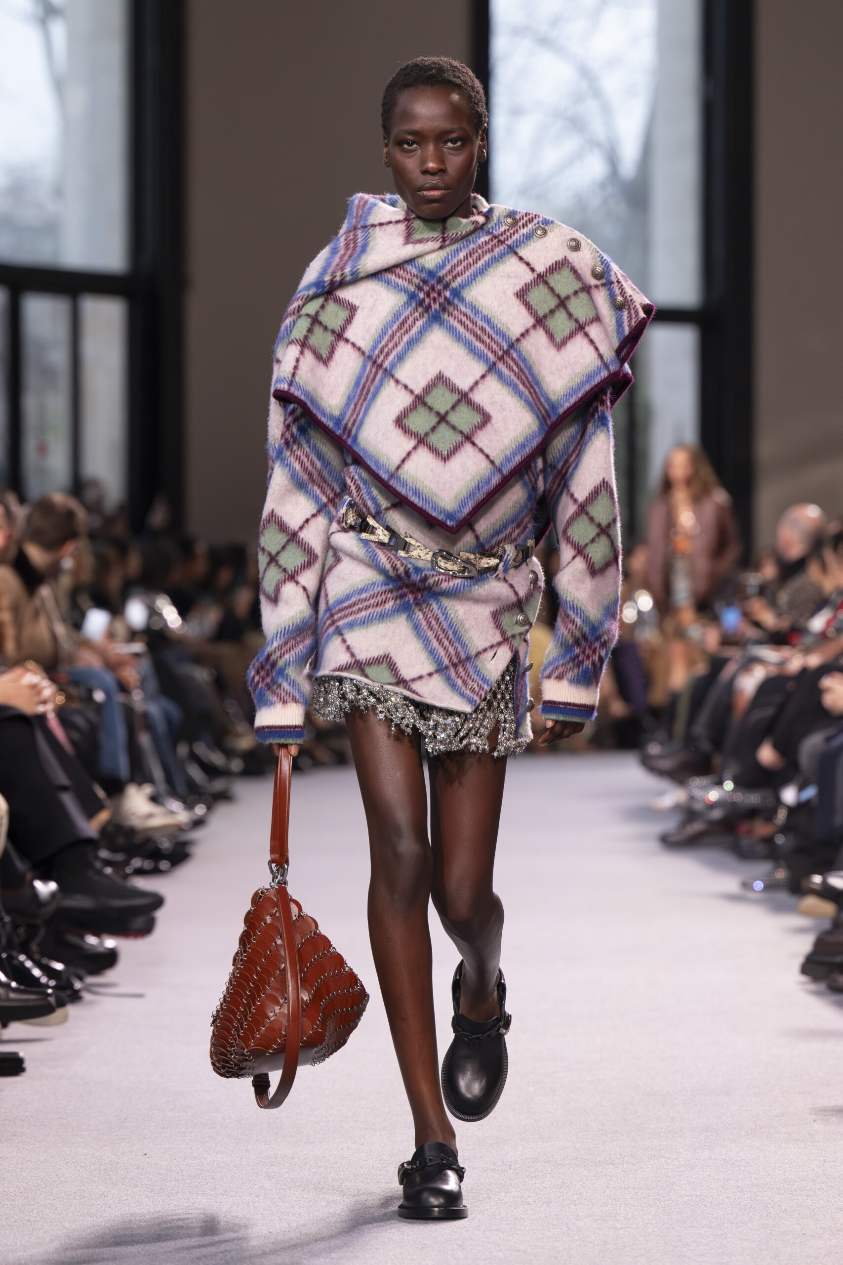 Rabanne Fall/Winter 2024: Wearable Art, or Layering with Luxury