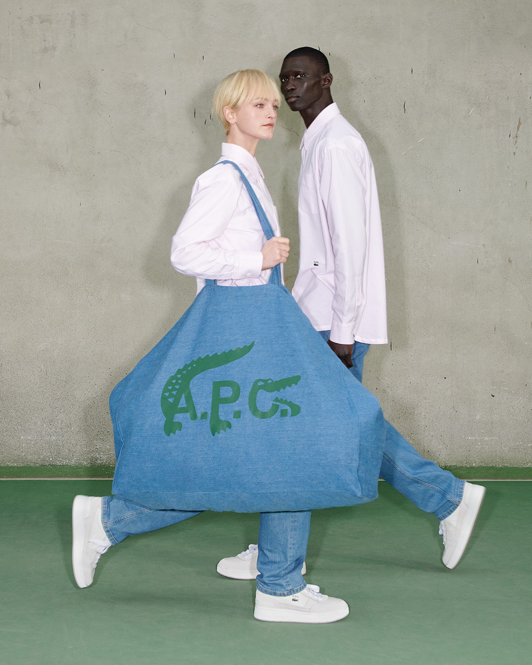 Lacoste x APC Collaborate to Create Playful Pieces for INTERACTION “14"