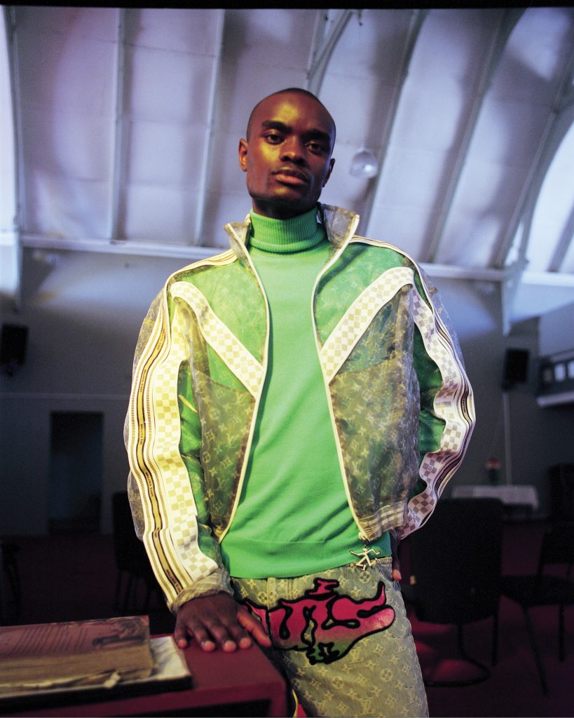 A tribute to Virgil featuring Louis Vuitton SS21 collection by Luke Doman in Cape Town, South Africa.