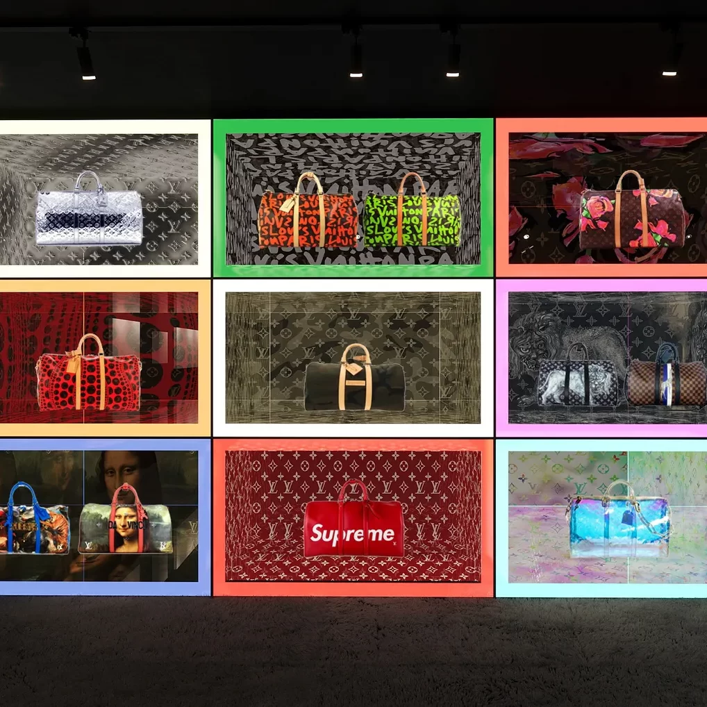 Louis Vuitton celebrates artistic collaborations with immersive