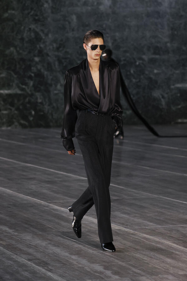 YUNG Saint Laurent and an Ode to Masculine Femininity